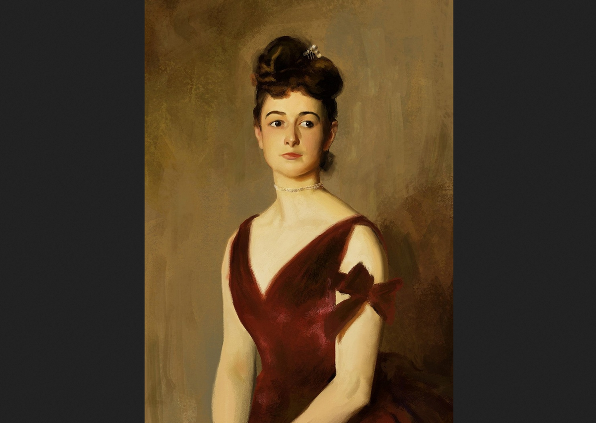 Джон Сингер Сарджент. «Миссис Чарльз Е. Инчес (Луиза Померой)», 1887.