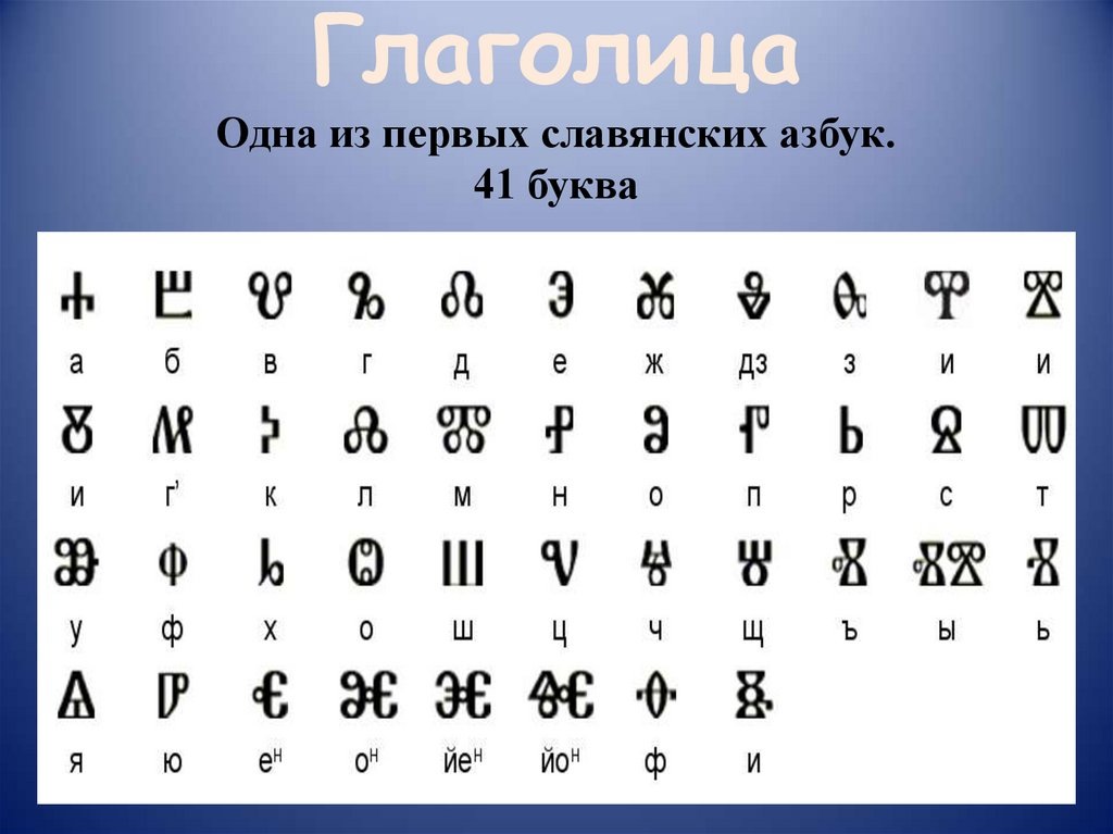 Звуки и образы Глаголицы на Русский лад.
