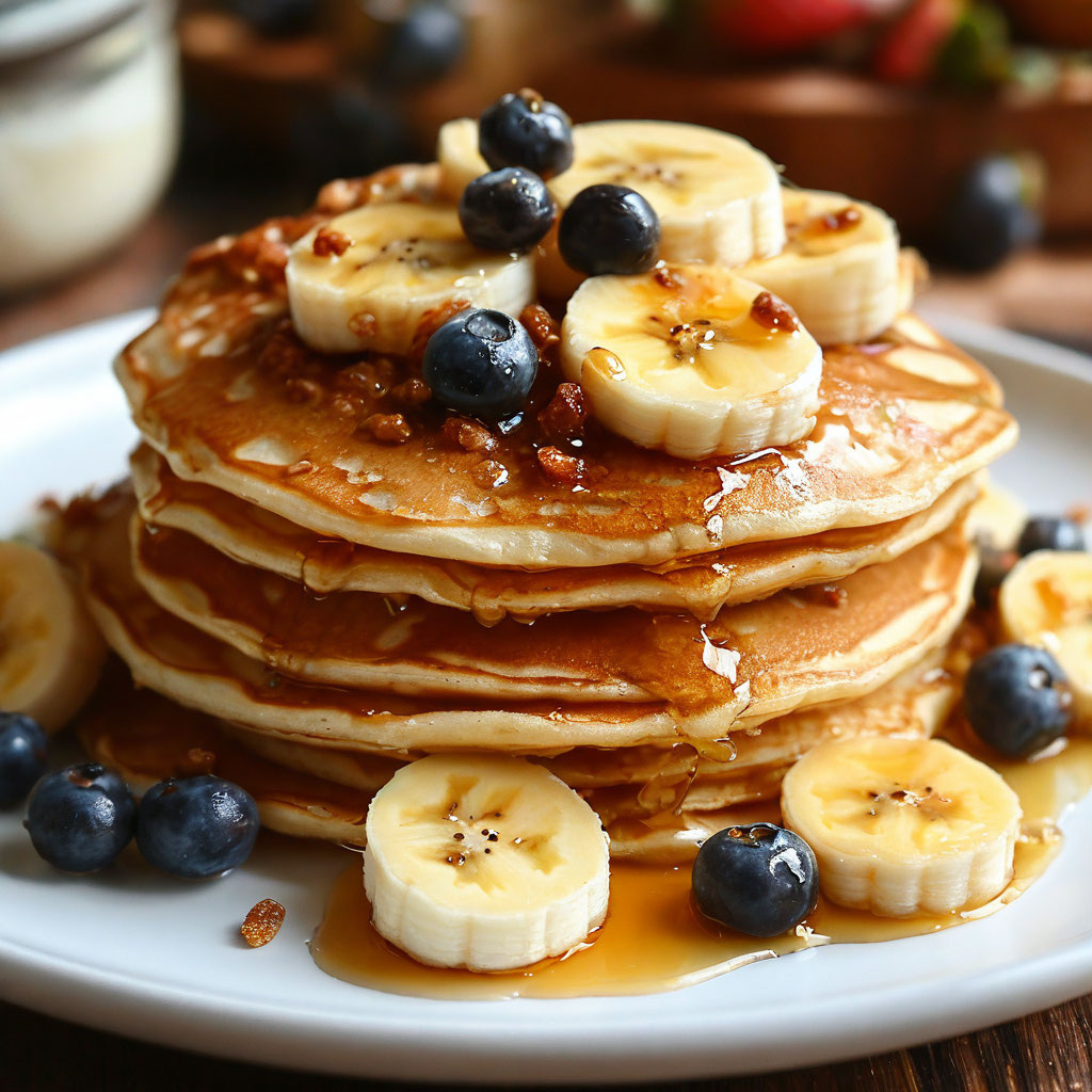 Банановый панкейк