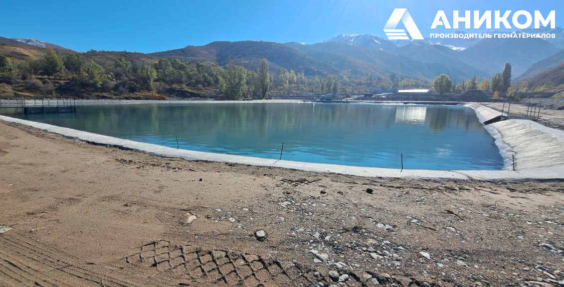 Искусственный пруд для разведения форели