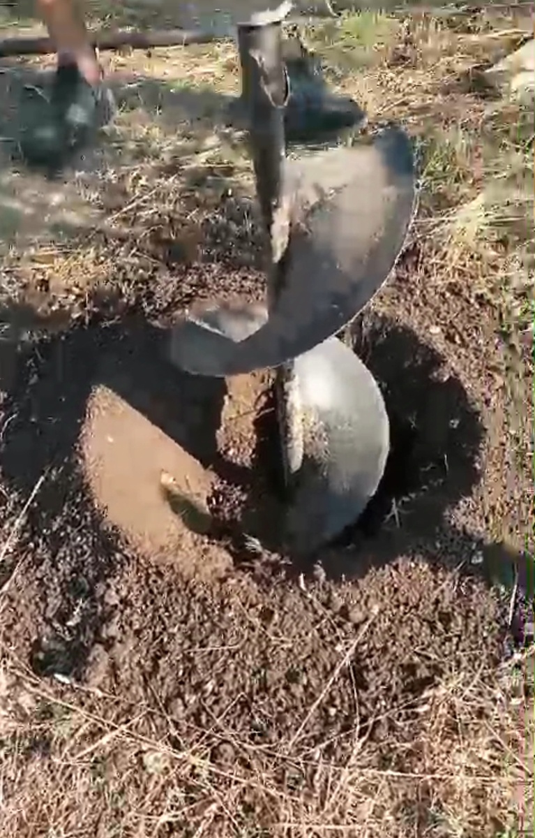 Бурится только верхний слой