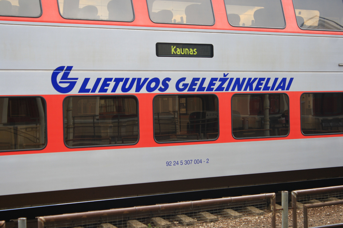 Вагон поезда Литовских железных дорог © Sputnik