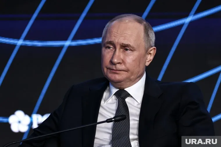 Путин дал интервью ведущей Ольге Скабеевой 24 октября после саммита БРИКС в Казани Фото: Владимир Андреев © URA.RU