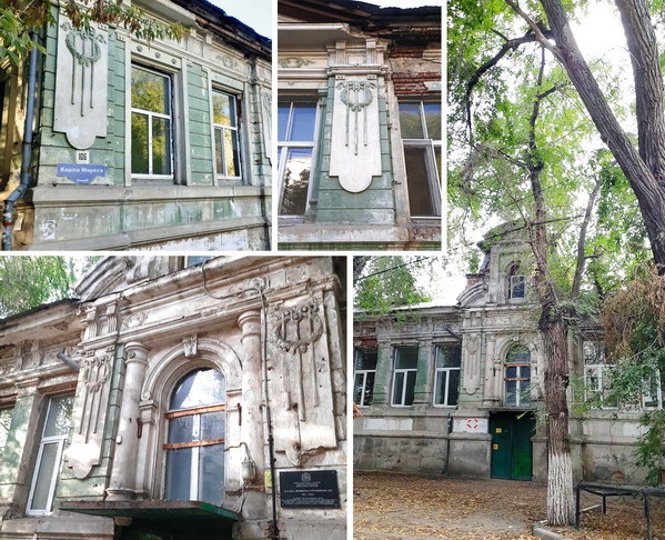 Фото: Редкий образец архитектурного стиля модерн начала XX в. в Сызрани продолжает разваливаться.