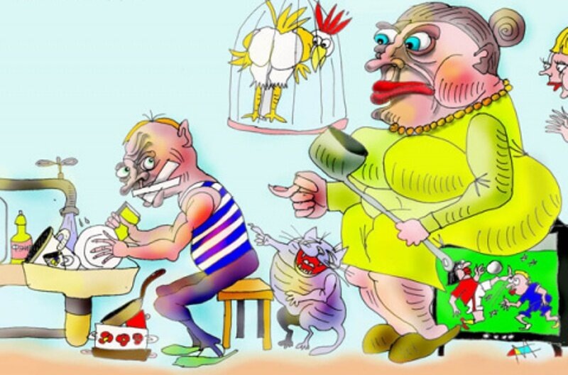 Ну а как ещё можно сохранить здоровье себе и коту? Только так! Ну или разводиться. Только кому от этого лучше станет? Явно не тому, кто этого достоин)))