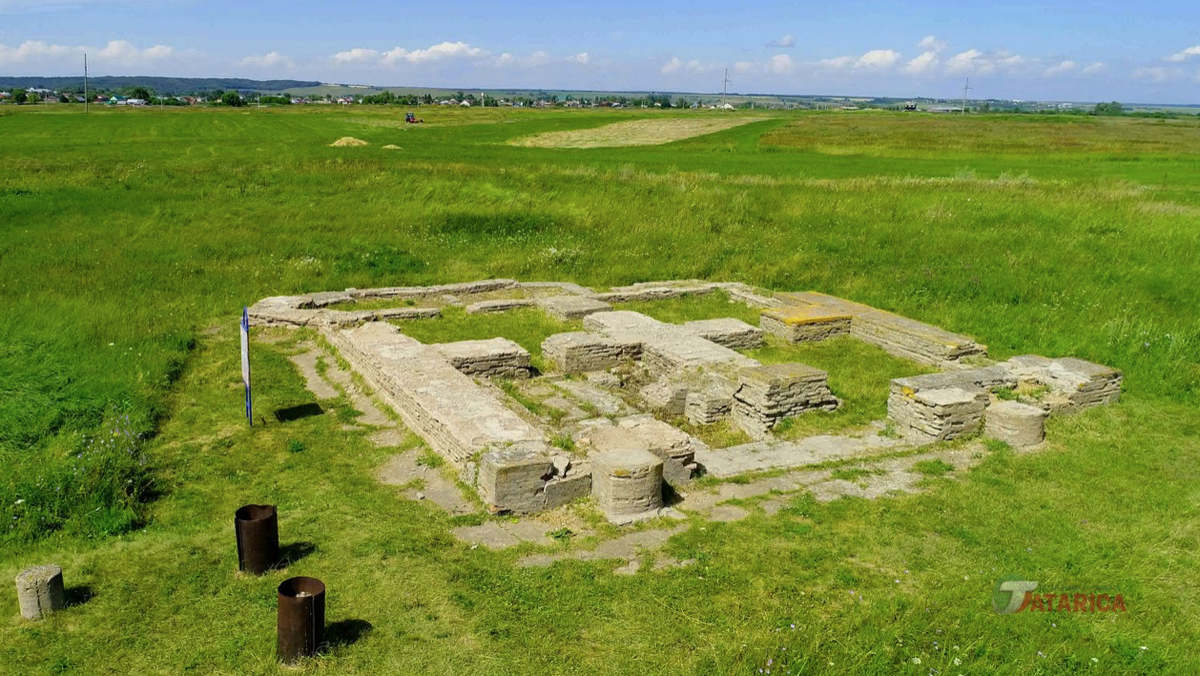 
Биляр. Фундамент «дома феодала»
Источник: bulgar.pnzgu.ru