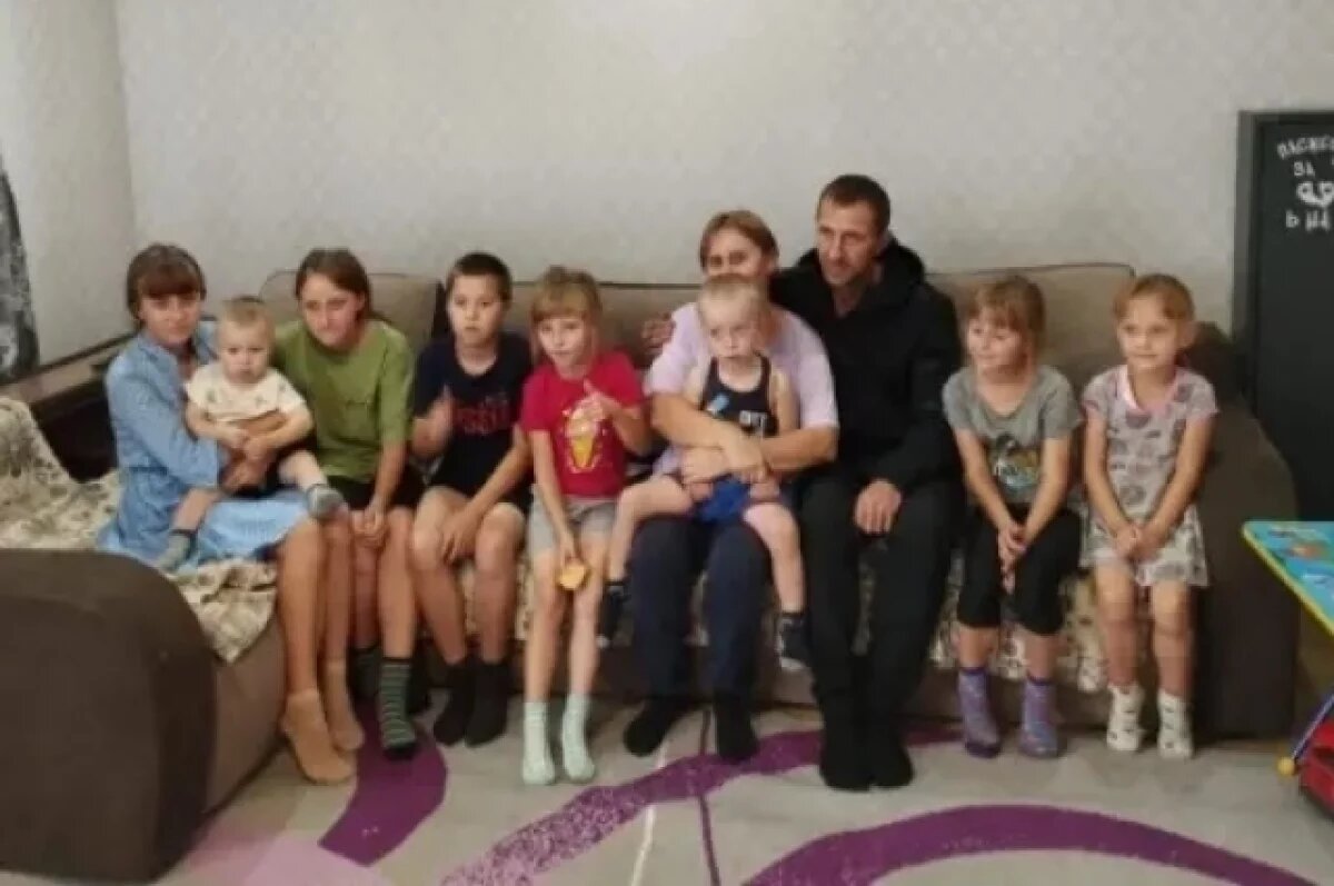    Большой дом для большой семьи.