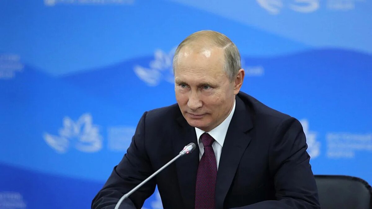    Президент РФ Владимир Владимирович Путин.