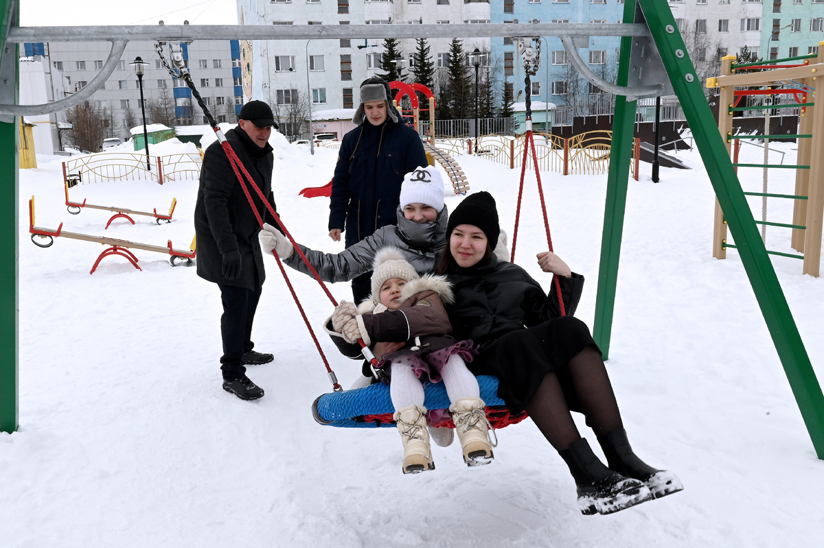 Семья Бачуриных, п. Пангоды