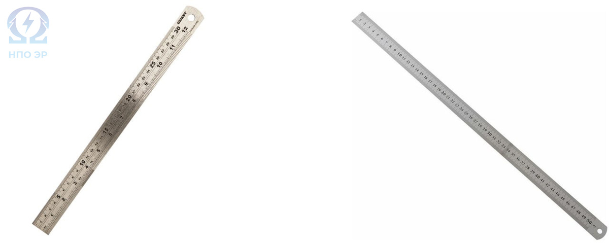 Рисунок 2. Линейка строительная. Изображение выполнено командой НПО ЭлеткроРазработки 