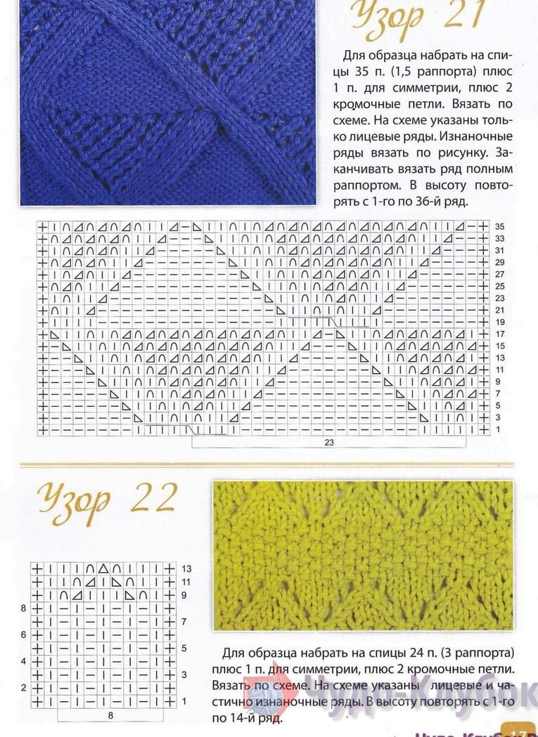Lenkomknit ru схемы узоров спицами