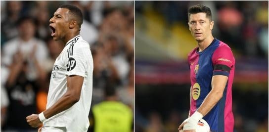 Мбаппе 🆚️ Левандовски 