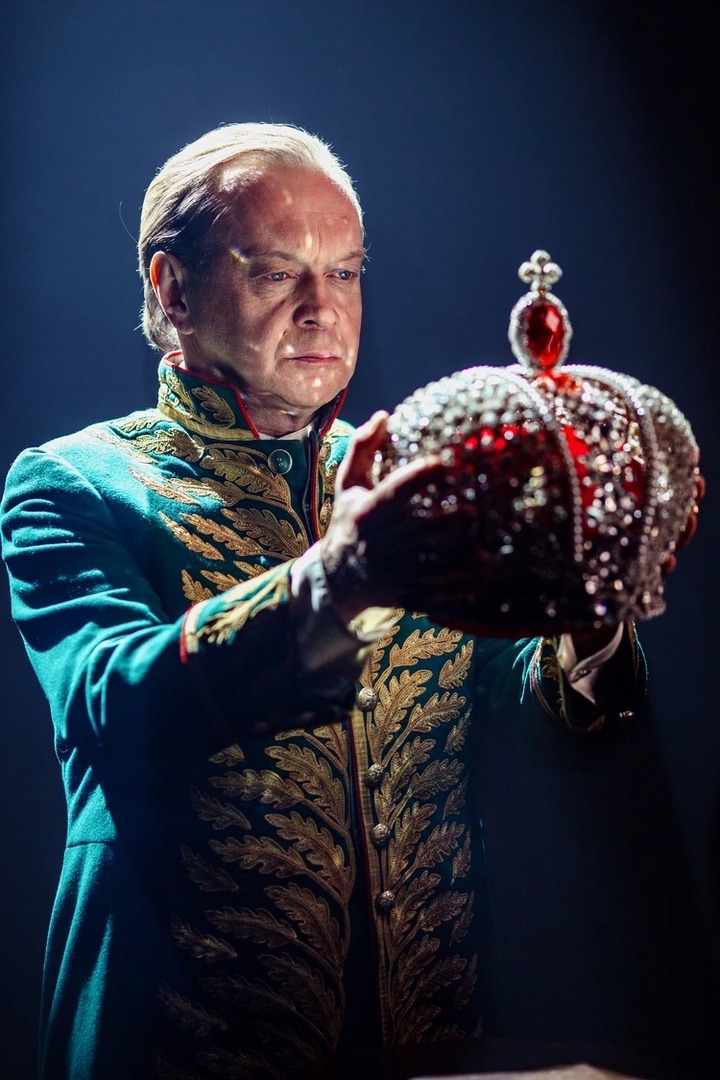 Михаил Горевой на съемках фильма "Александр Третий"