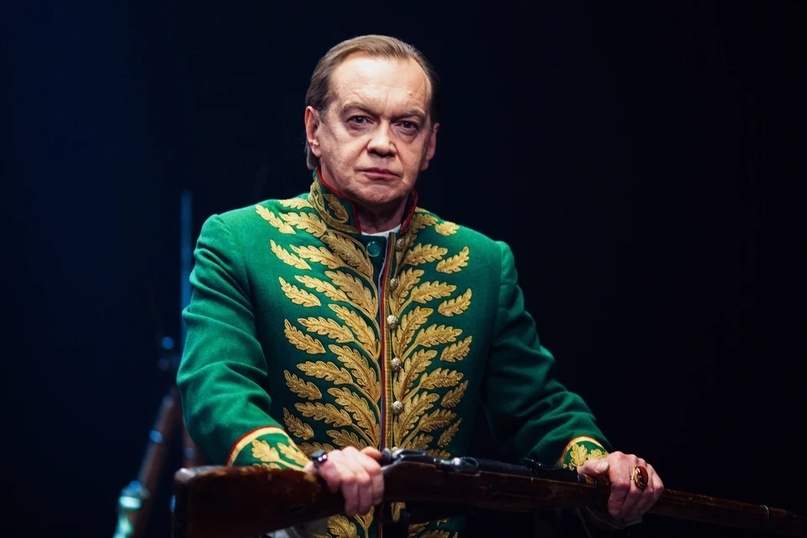 Михаил Горевой на съемках фильма "Александр Третий"