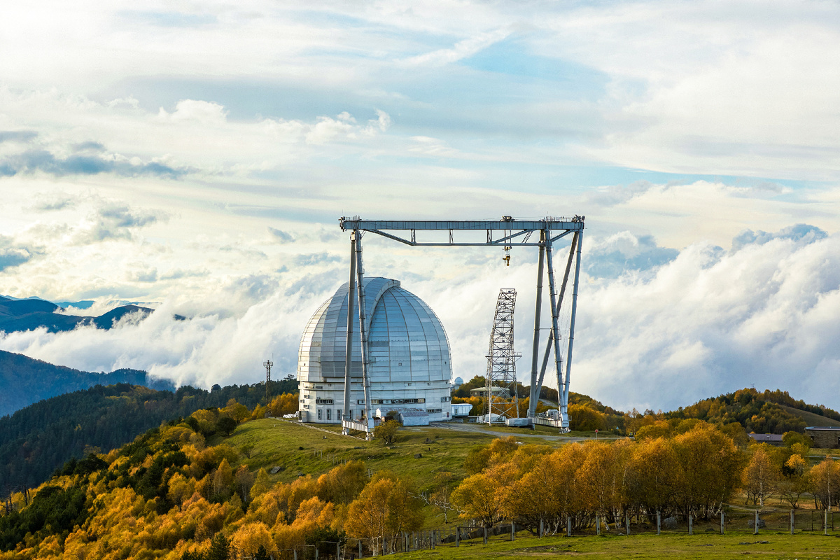 Специальная астрофизическая обсерватория РАН в Карачаево-Черкесии. Фото: Иван Высочинский/ТАСС