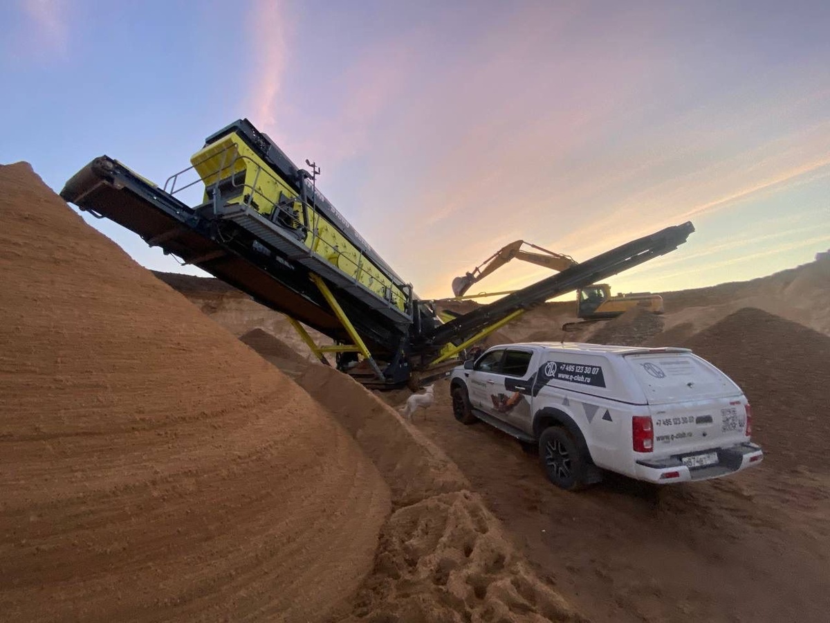 Мобильный вторичный грохот АТОМ-S1650