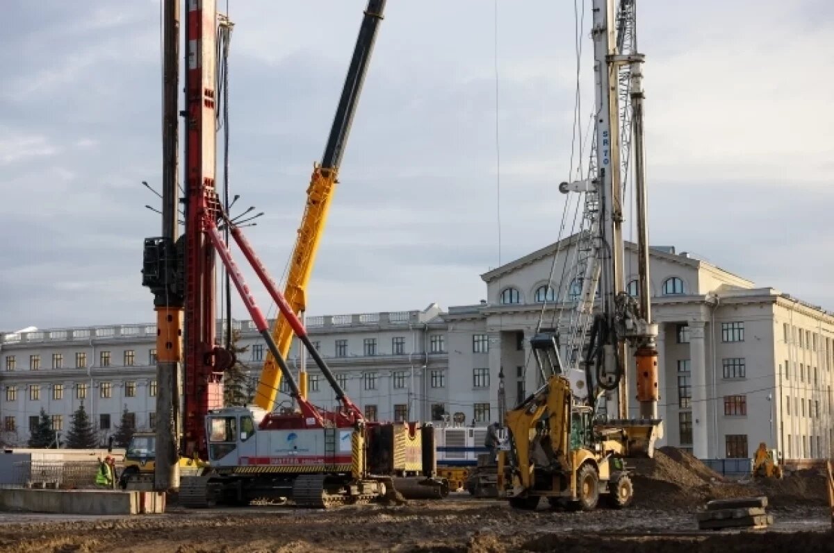    Михаил Котюков проверил ход строительства метро в Красноярске