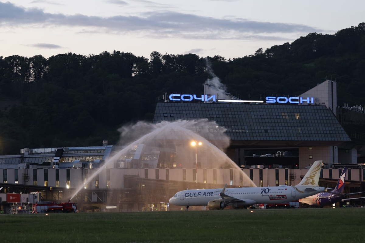    Фото: Telegram/Аэропорт Сочи