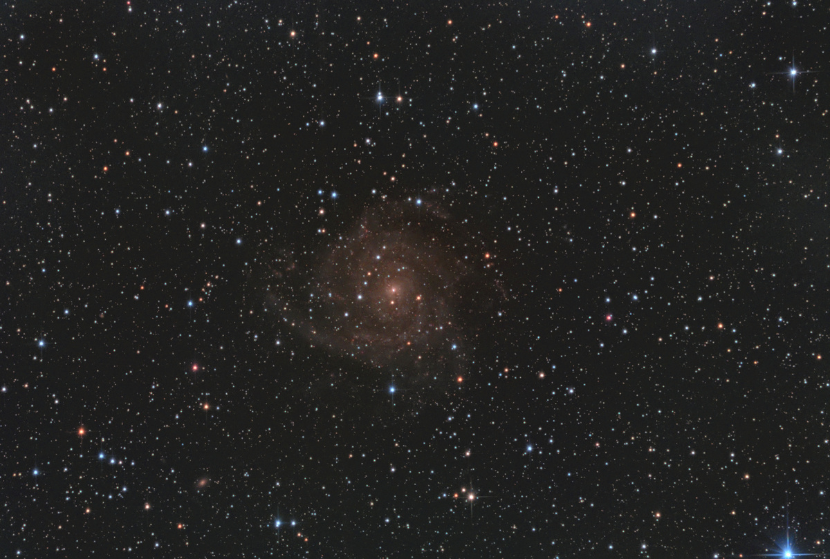 Галактика IC342. Снято в г. Воскресенск (д.Городище) 28.08.2024  