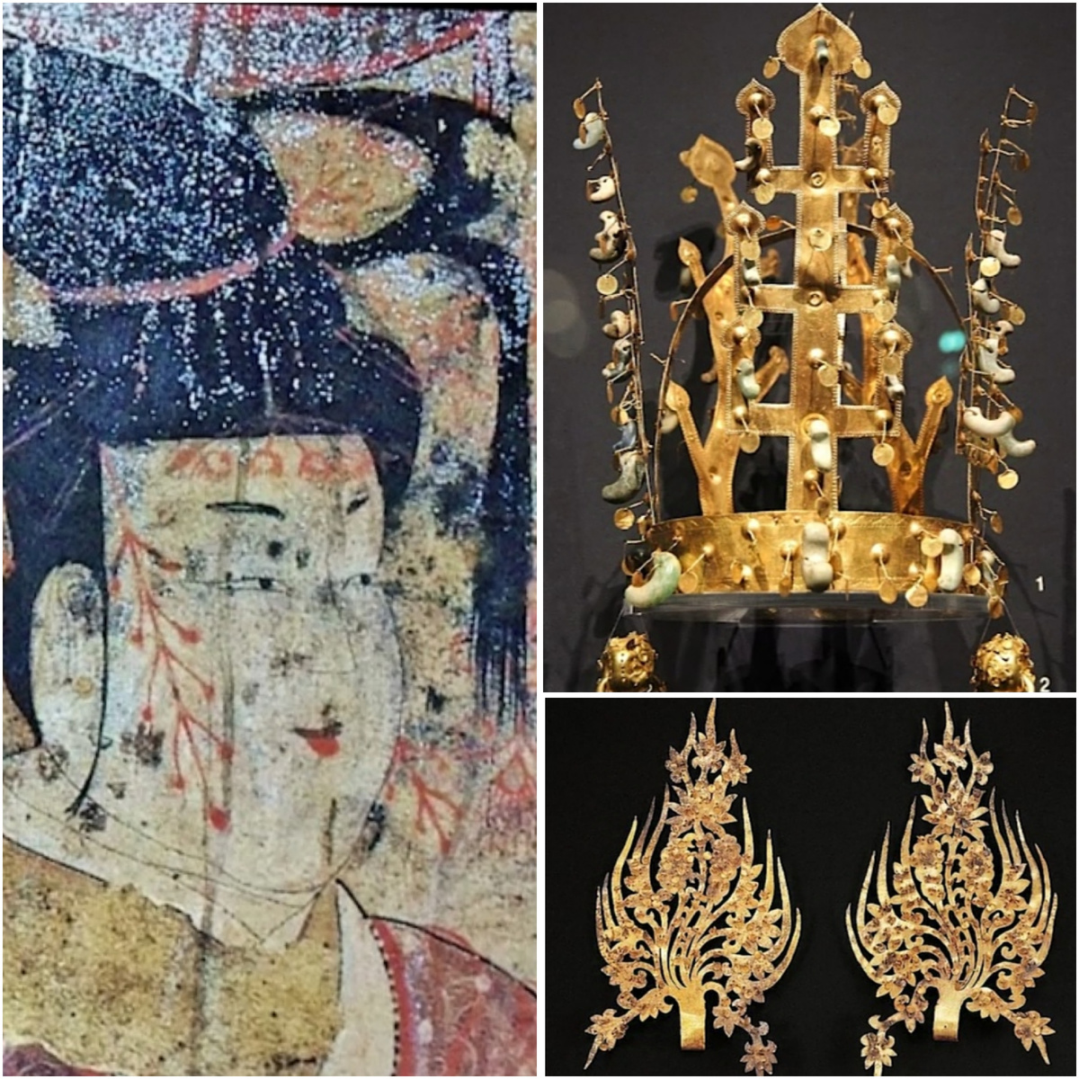 Ювелирные украшения государства Силла, найденные в погребальных дворцах