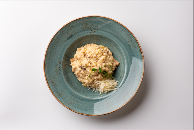 Ризотто с белыми грибами