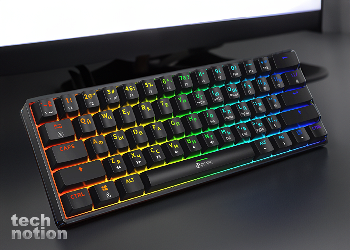 Клавиатура Оклик K713X / Изображение: дзен-канал technotion