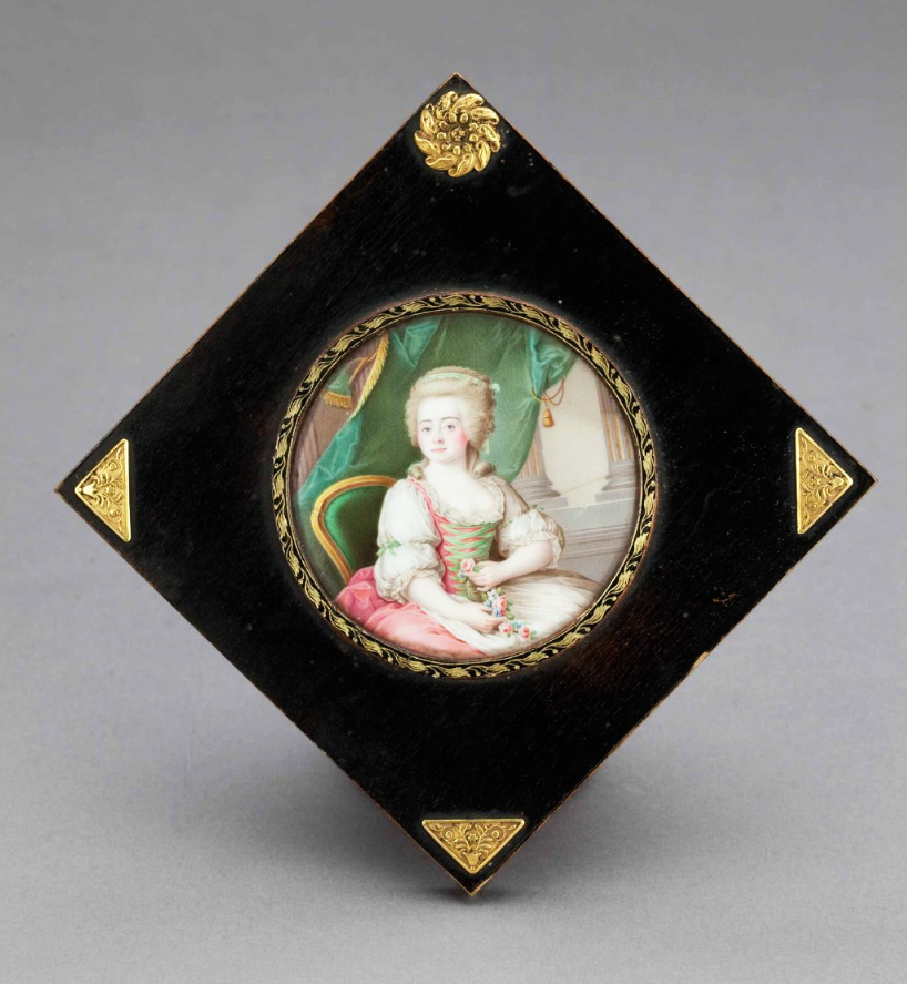 Портрет императрицы Марии Фёдоровны. Неизвестный художник. Первая половина 1780-х гг.