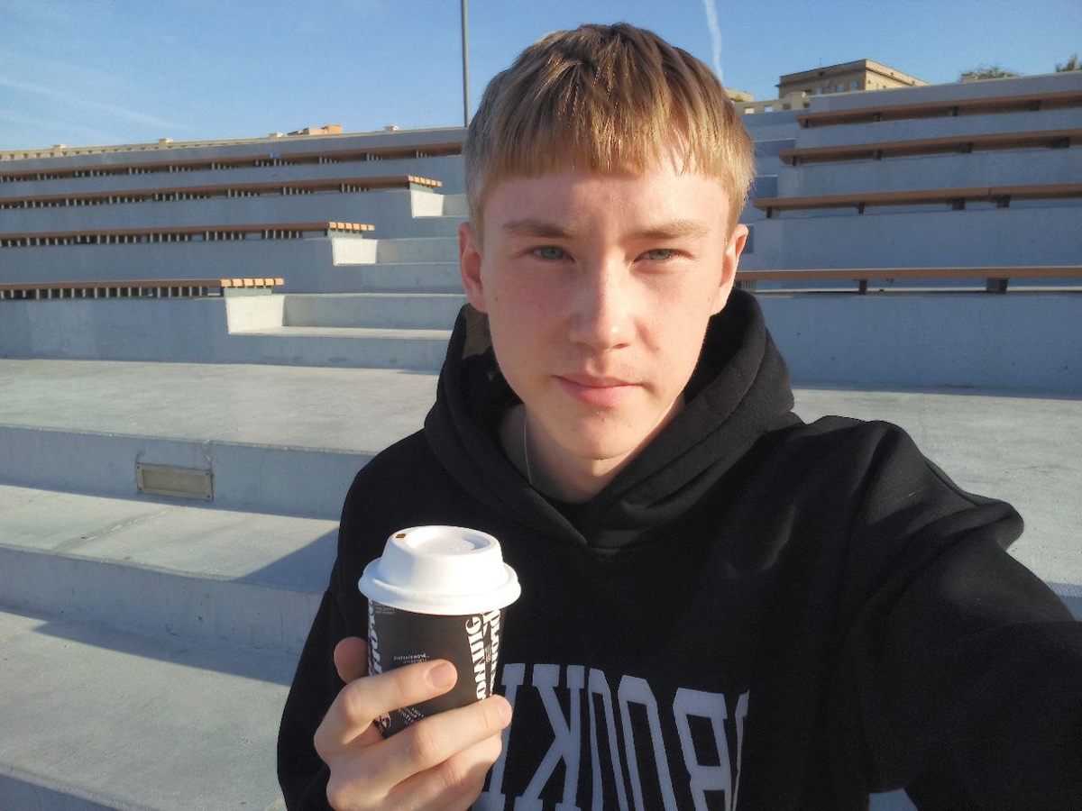 На прогулке 