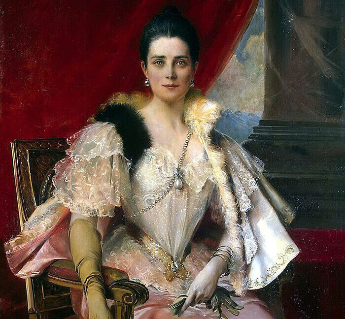 Зинаида Николаевна Юсупова, худ. В. Серов