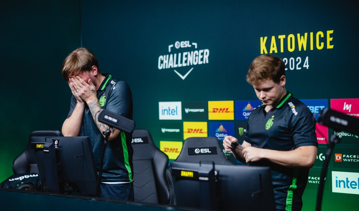     Тильт s1mple после поражения