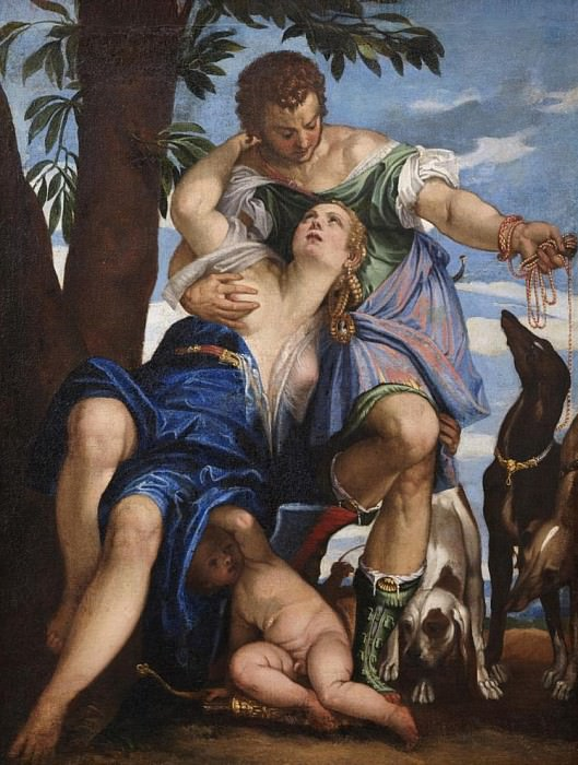 Веронезе – Венера и Адонис около 1570-78 холст, масло