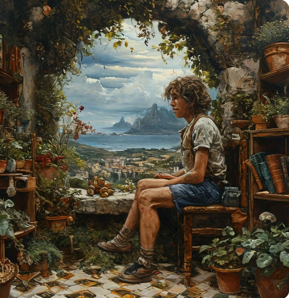 Вот он мой идеальный мир, который нужен каждому блогеру, посвятившим себя благому делу .... Поймай свой дзен 🧘‍♀️😌🙏... 