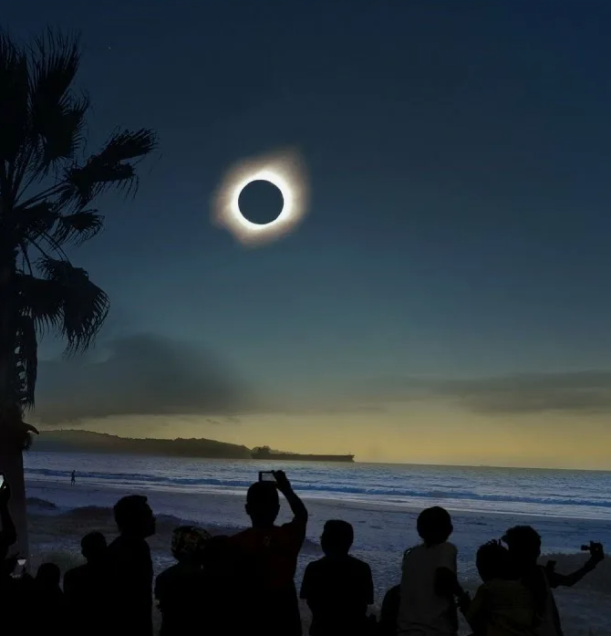 Солнечное затмение. Чили, июль 2019