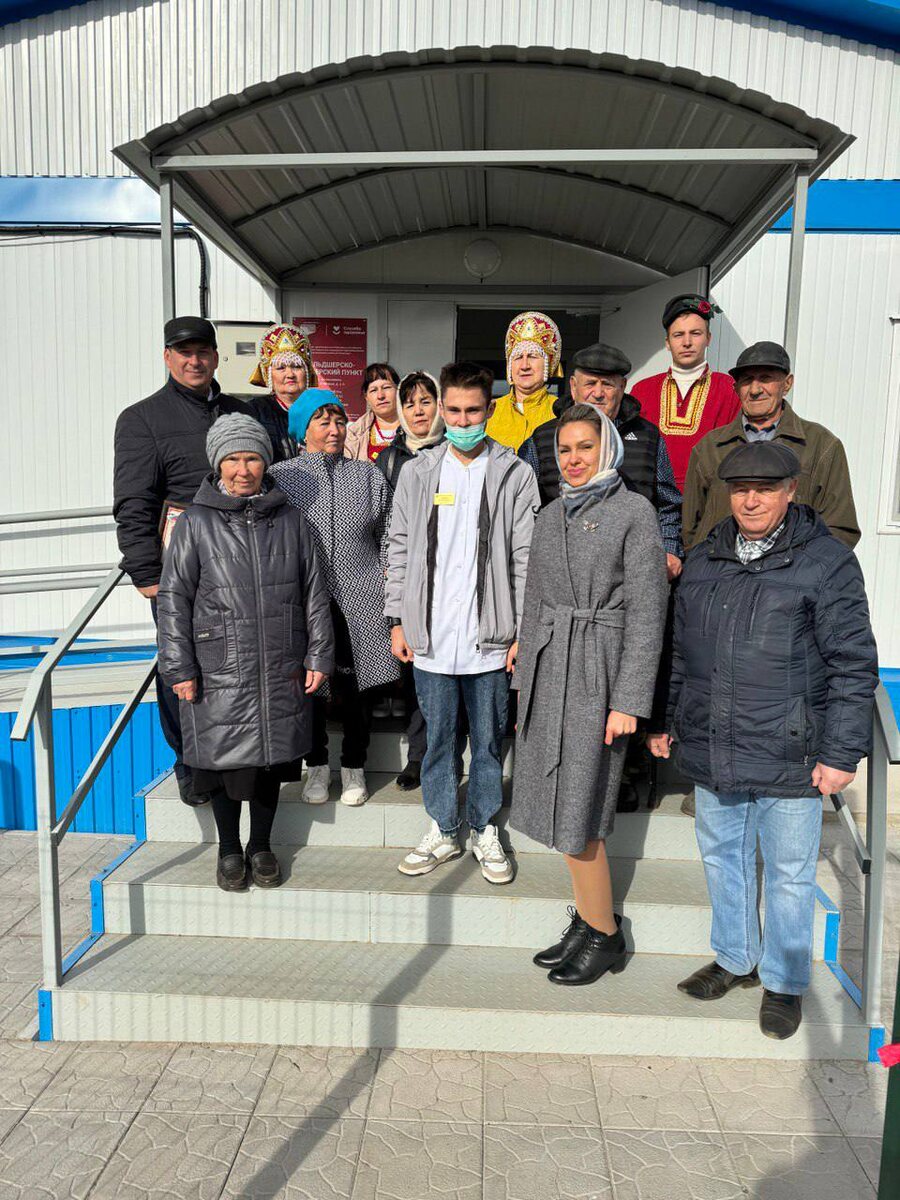 📷    В селе Алексеевка Переволоцкого района открылся новый модульный ФАП Белов Михаил Александрович