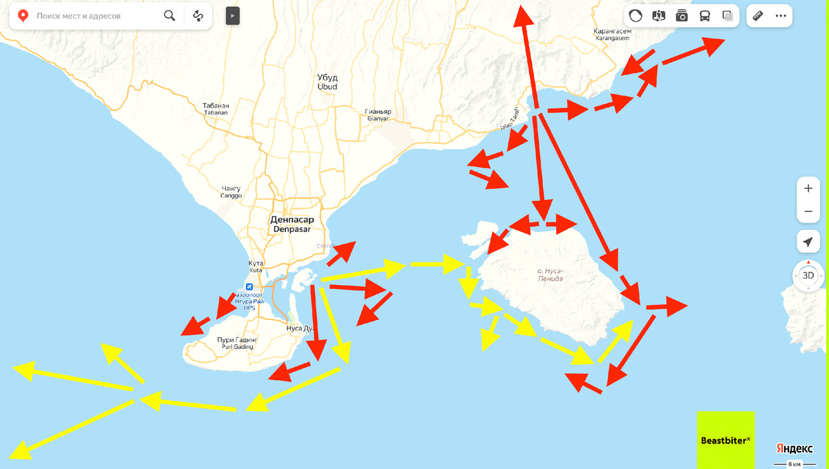 Главные места по рыбалке на Бали 2024-2025 года.