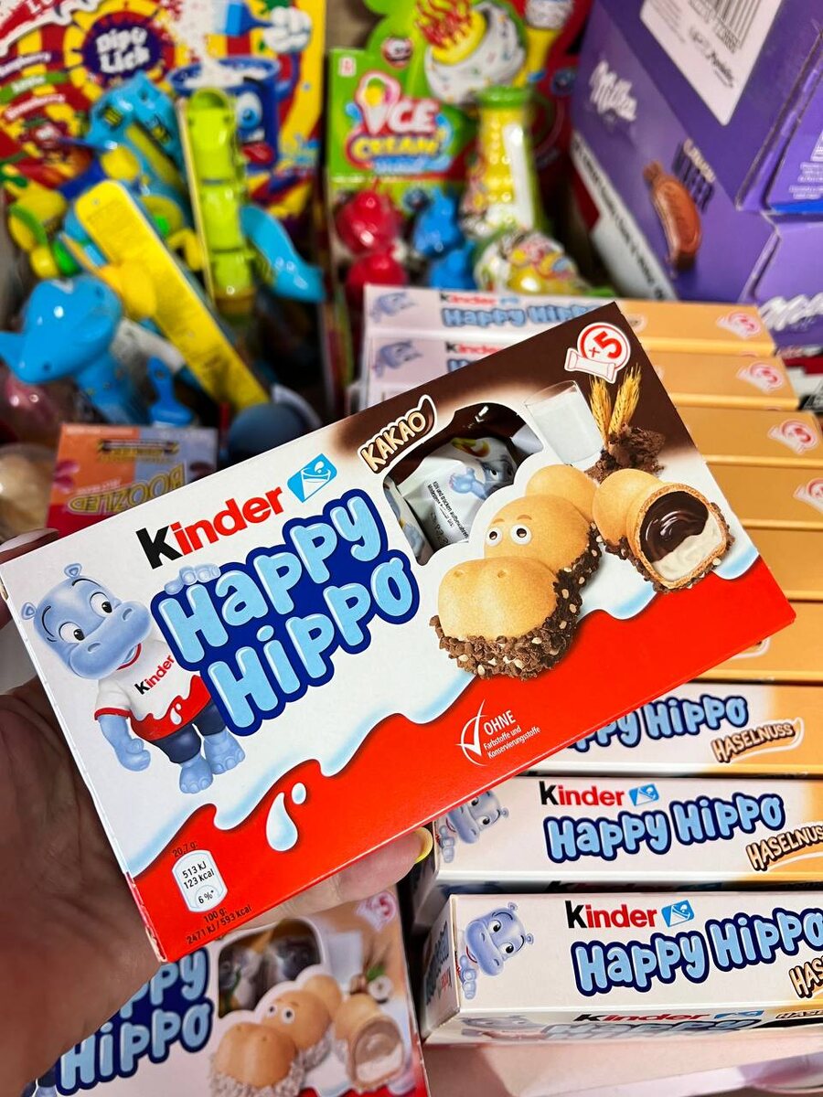 С какао и сливочным кремом