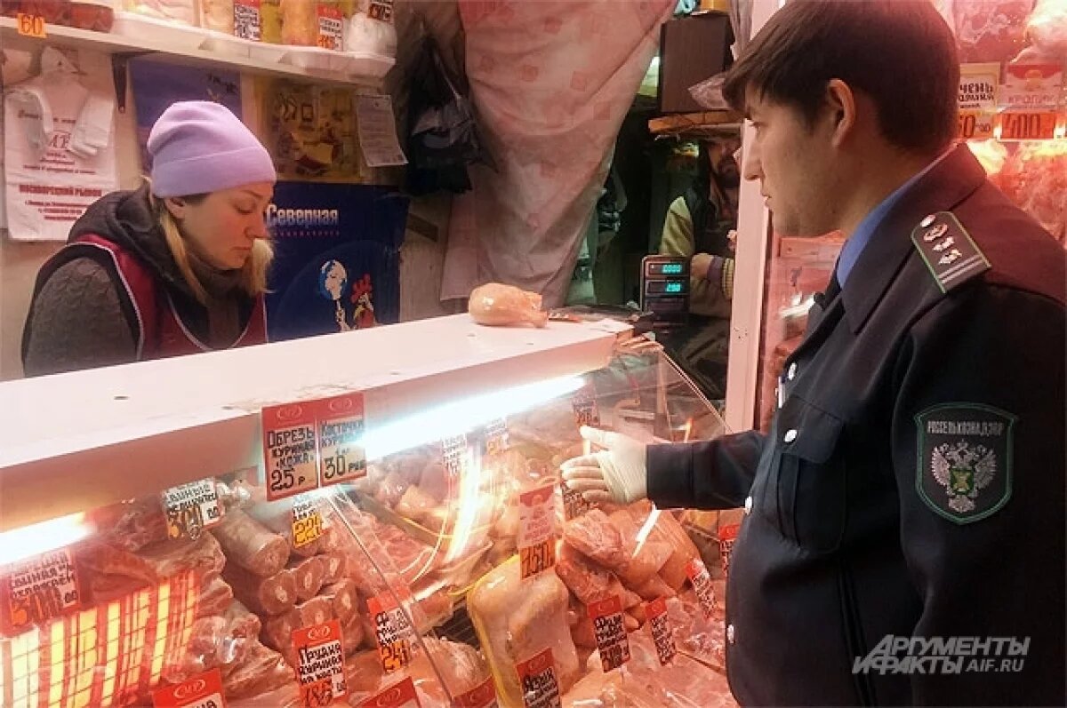    Волгоградское предприятие пыталось выдать свиной фарш за свино-говяжий