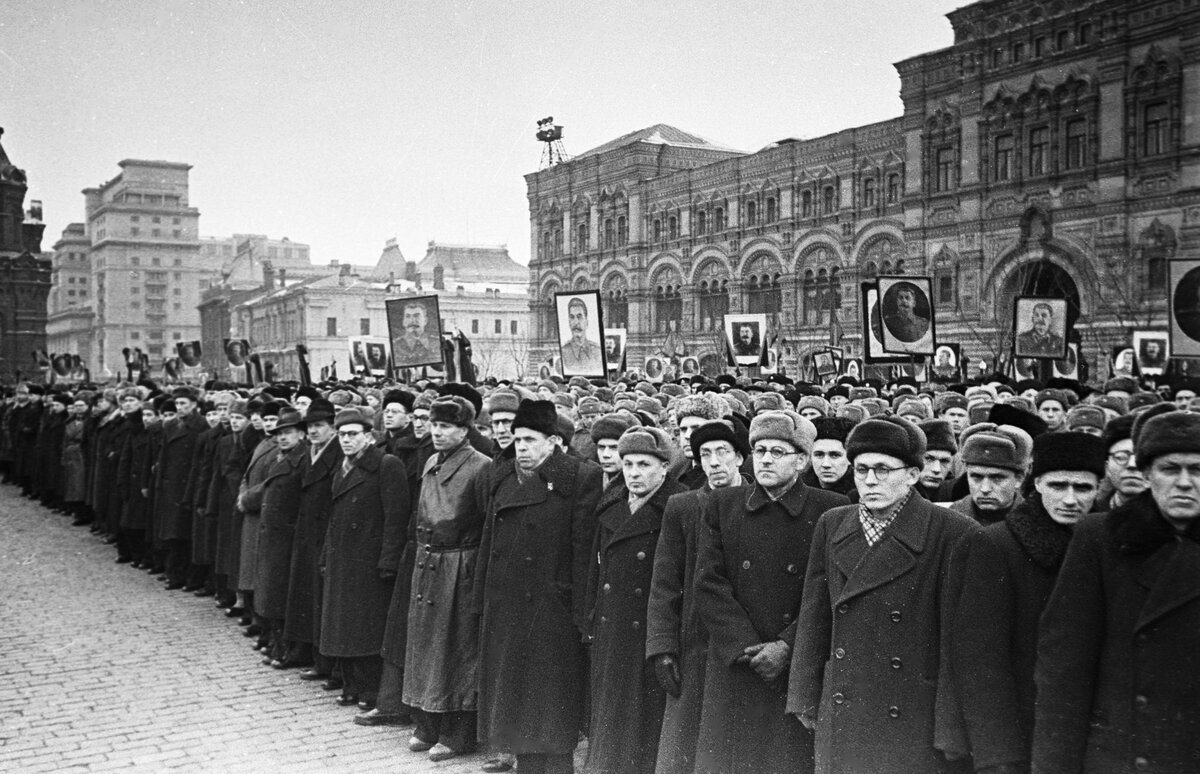 Похороны Сталина. 09.03.1953.