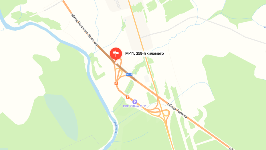    Схема съезда Автор фото: ГК "Автодор"