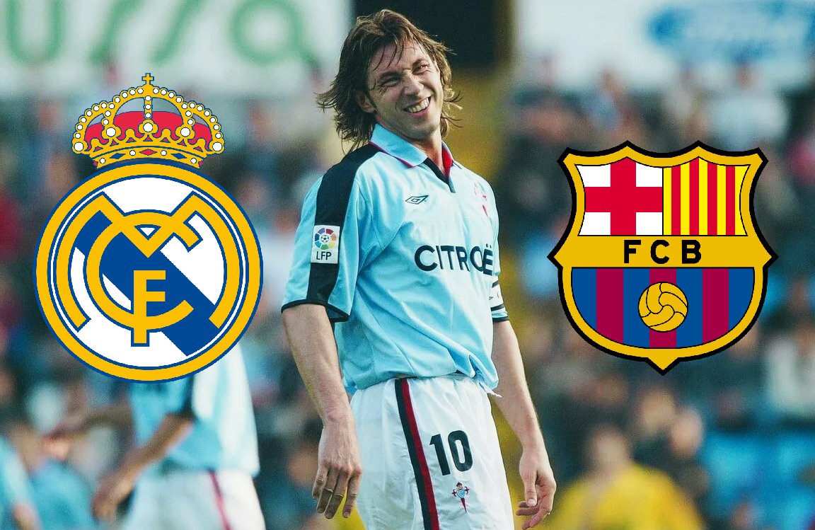 Александр Мостовой в "Сельте" был головной болью вратарей "Реала" и "Барселоны". Коллаж: СпортФакт