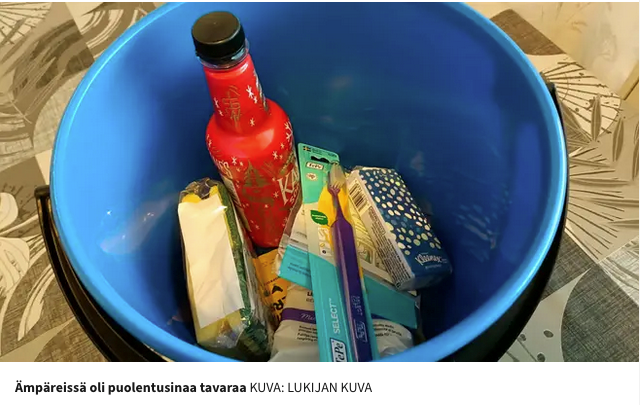    Бесплатное ведро с подарками. Автор фото: is.fi