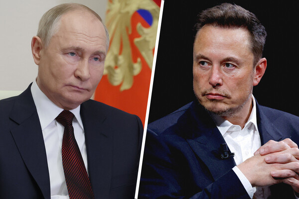 Владимир Путин и Илон Маск / РИА Новости/Reuters