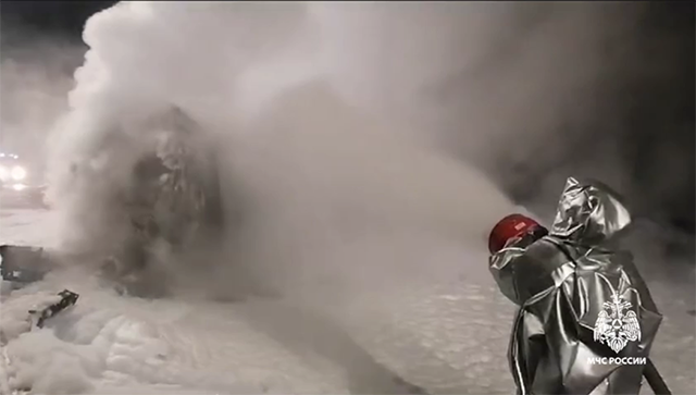 На М-11 в Тверской области – серьезная авария с участием двух грузовиков