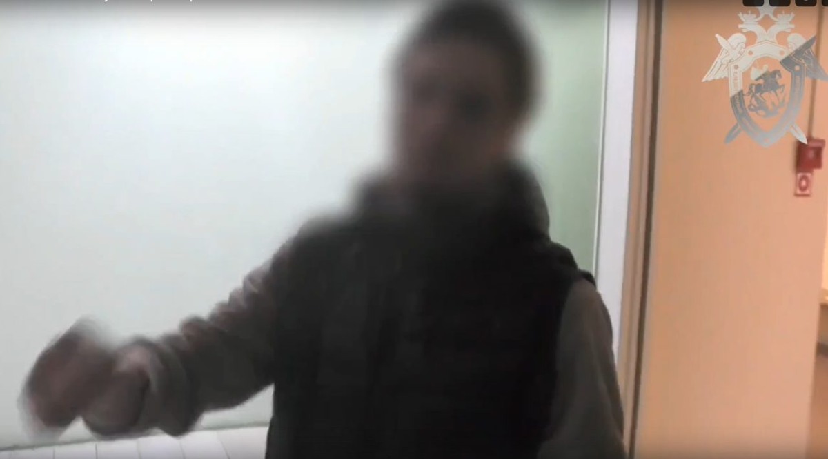    Следственный эксперимент. Фото: Скриншот видео Следкома Карелии