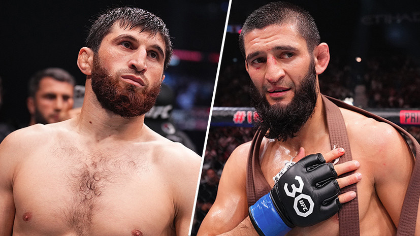     Магомед Анкалаев / Хамзат Чимаев Gettyimages.ru Chris Unger / Zuffa LLC