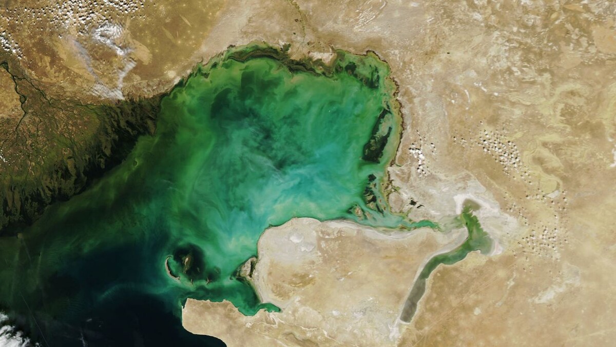 Каспийское море искусственное или нет
