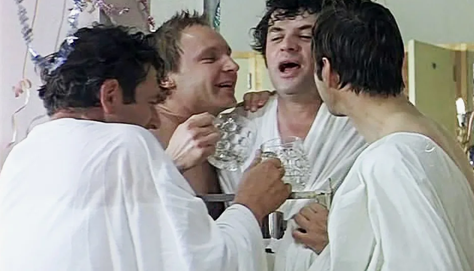 Маленькая история - "Как снимали сцену в фильме "Ирония судьбы"