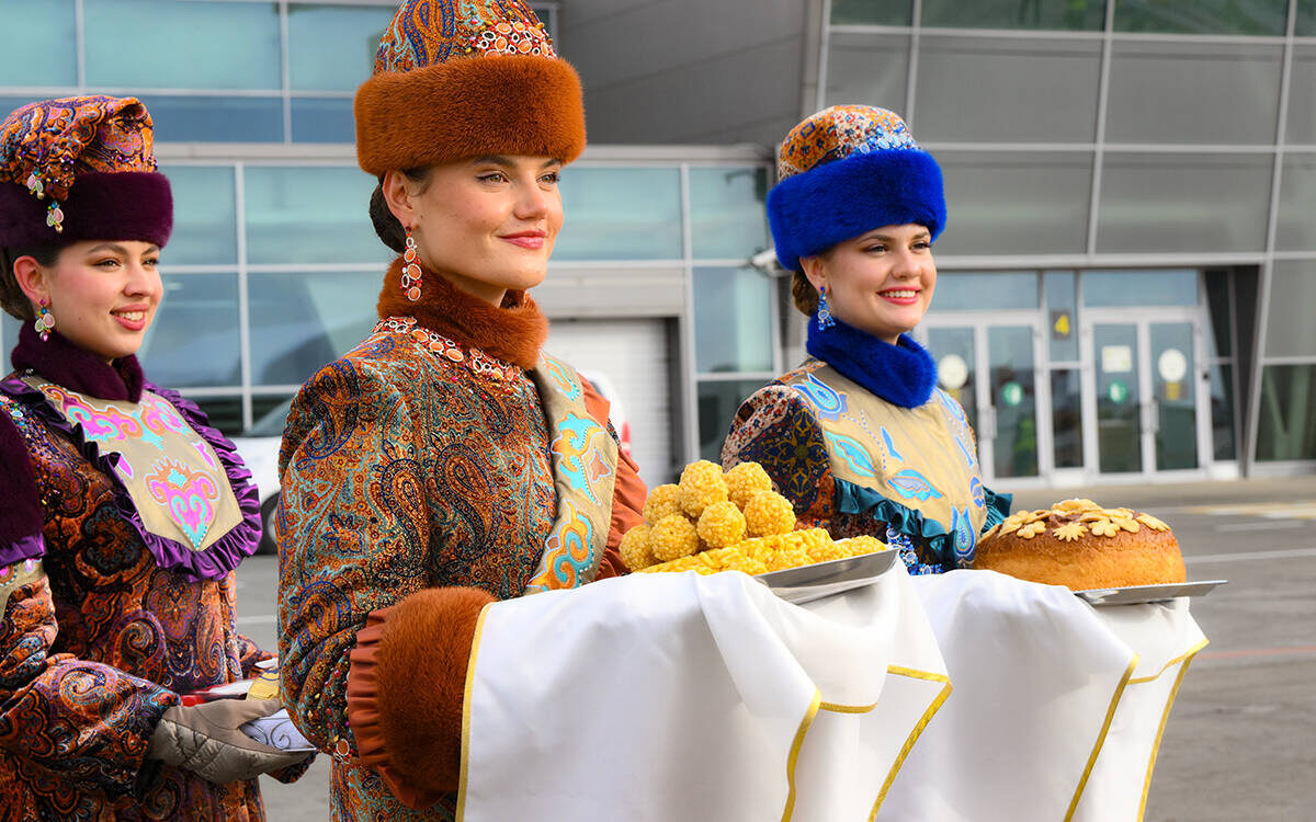 Чак-чак считается визитной карточкой Татарстана, с ним встречают высоких и дорогих гостей. Фото: © фотохост-агентство brics-russia2024.ru