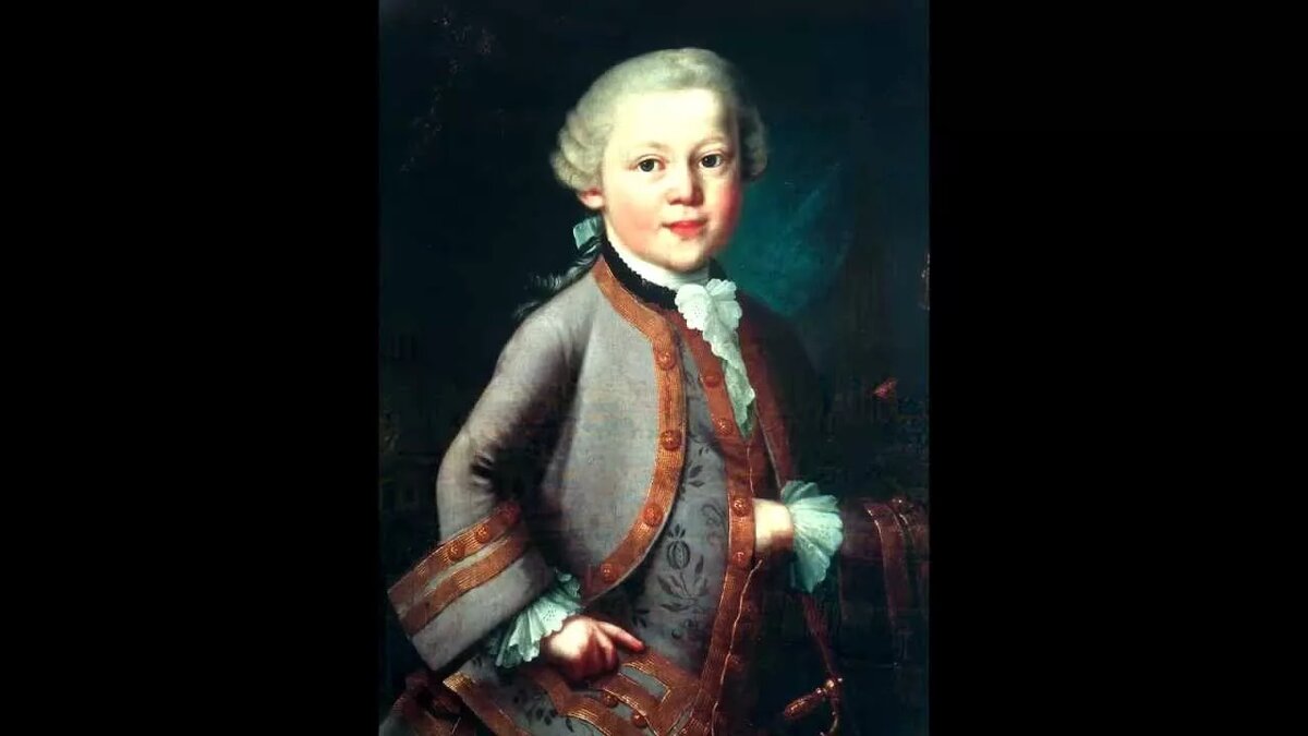  Моцарт в 6 лет