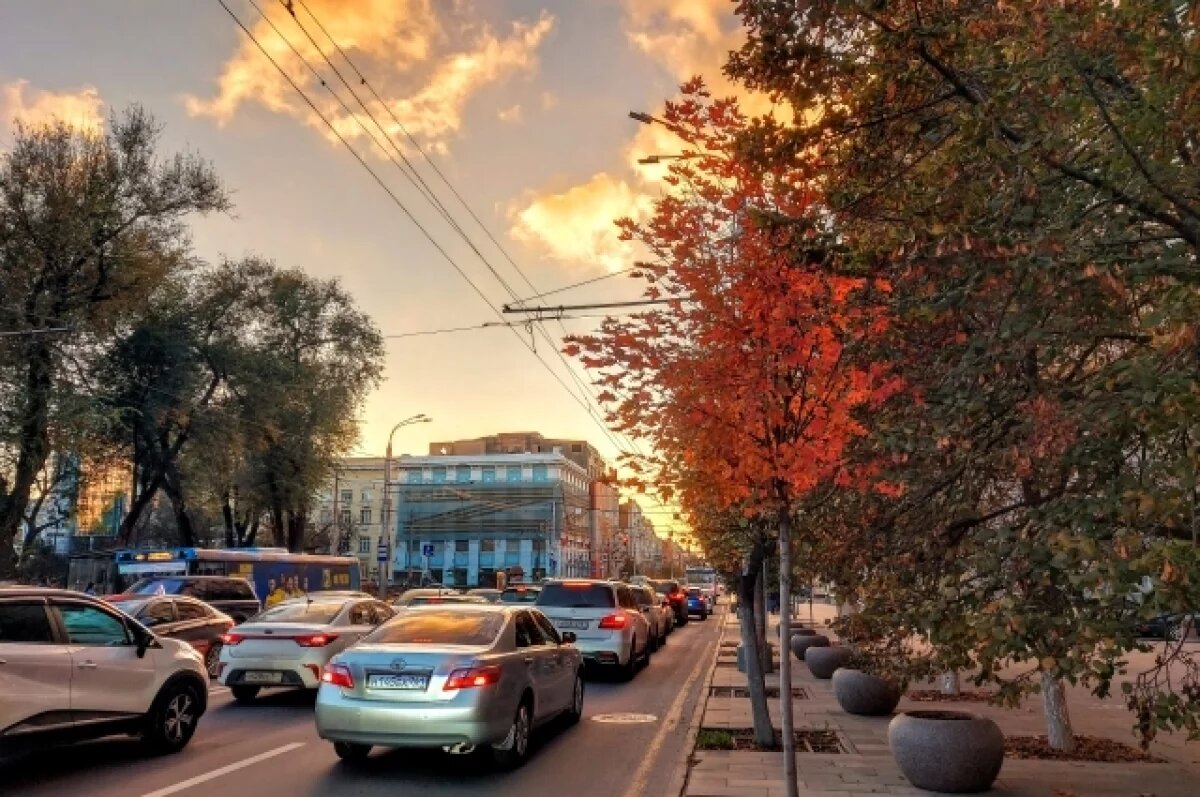    В субботу 26 октября в Ростове будет солнечно и тепло